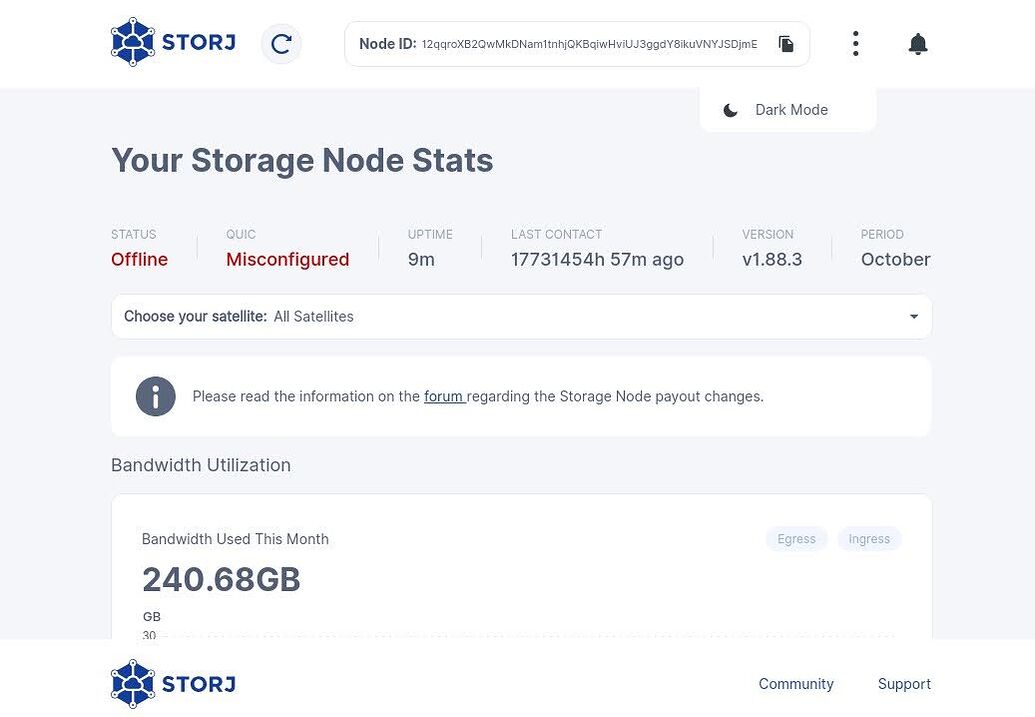 One node offline and misconfigured - troubleshooting - Storj Community ...