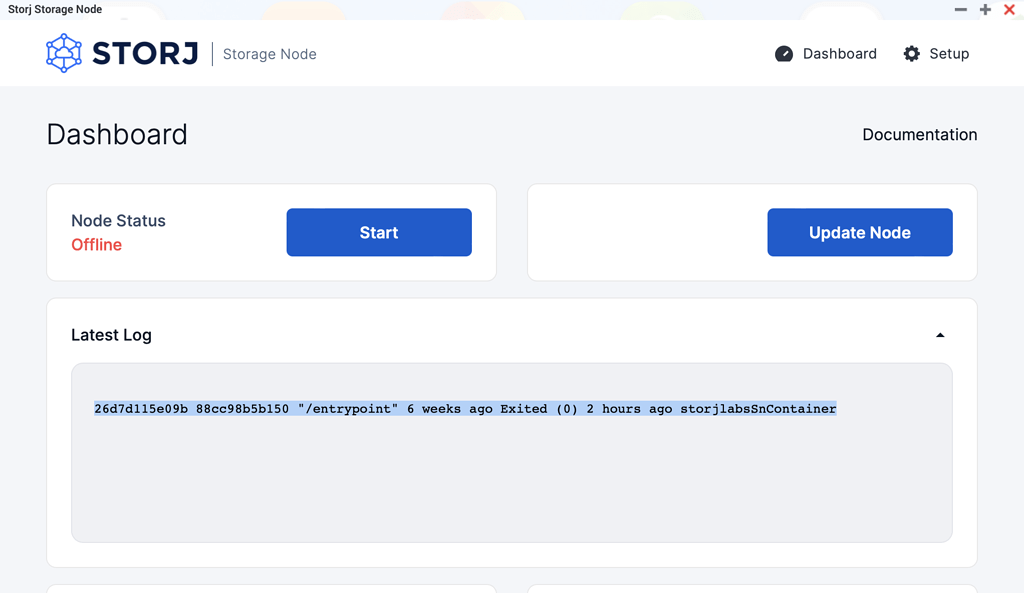 Node does not start after reboot - troubleshooting - Storj Community ...