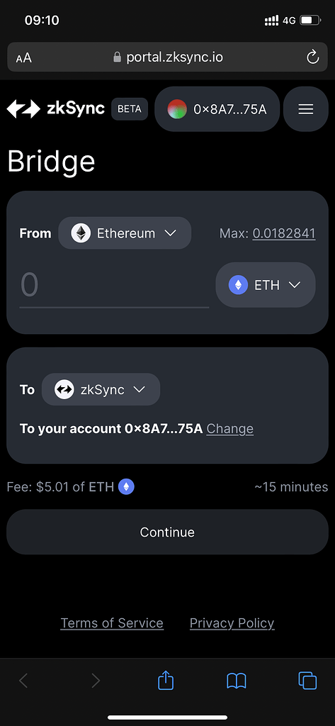 ZKsync Era to transfer Storj in Binance wallet - Node Operators